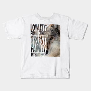 Wolf guide Kids T-Shirt